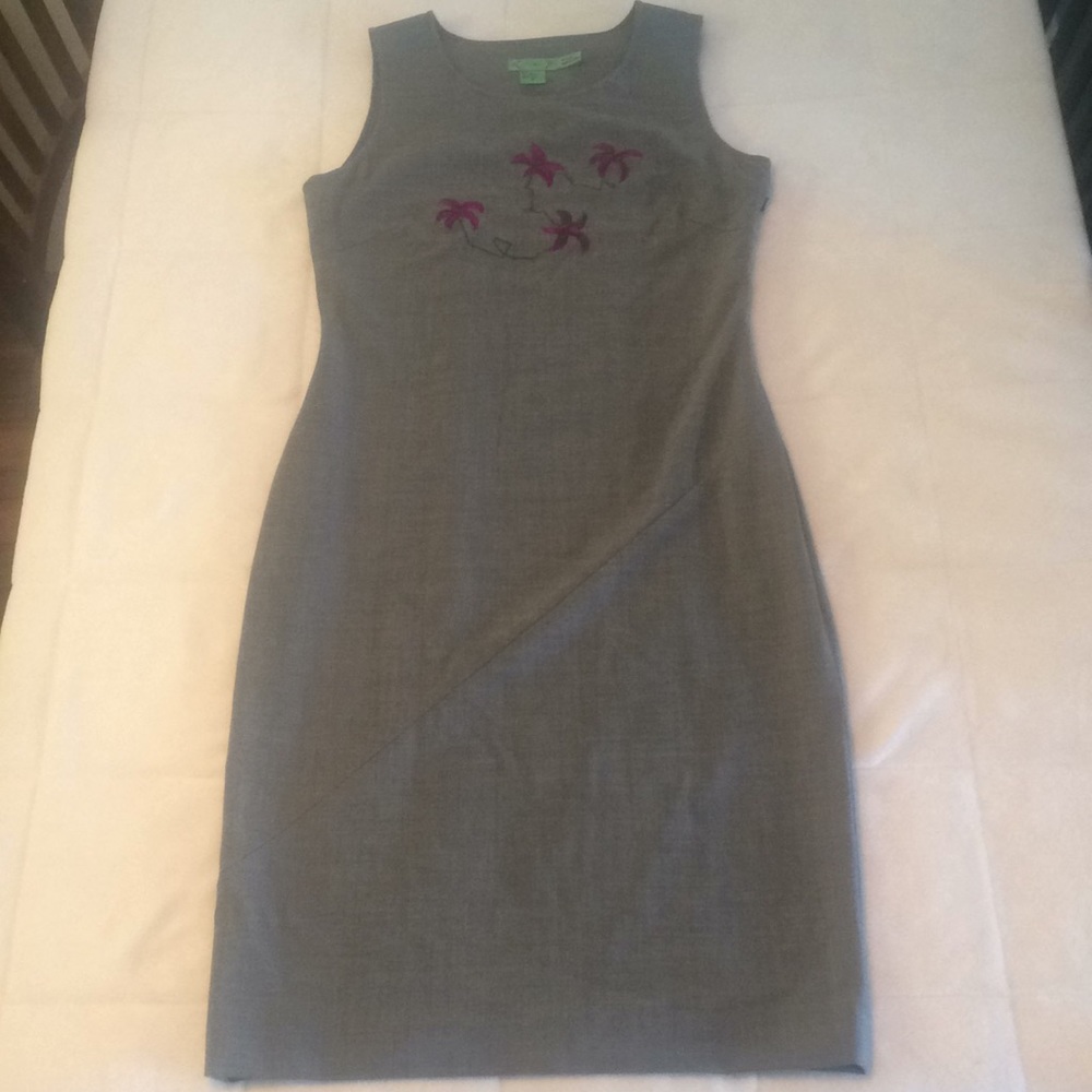 Tibi lightweight classy wool sheath dress size 8